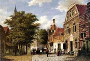 unknow artist European city landscape, street landsacpe, construction, frontstore, building and architecture.033 Germany oil painting reproduction